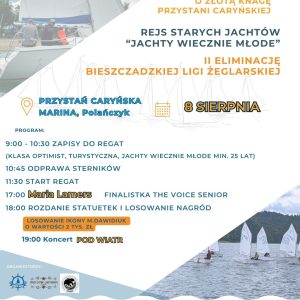 II eliminacja Bieszczadzkiej Ligi Żeglarskiej 2026